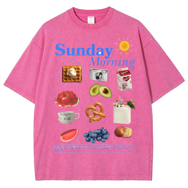 Vintage Snowflake Washed T-Shirt