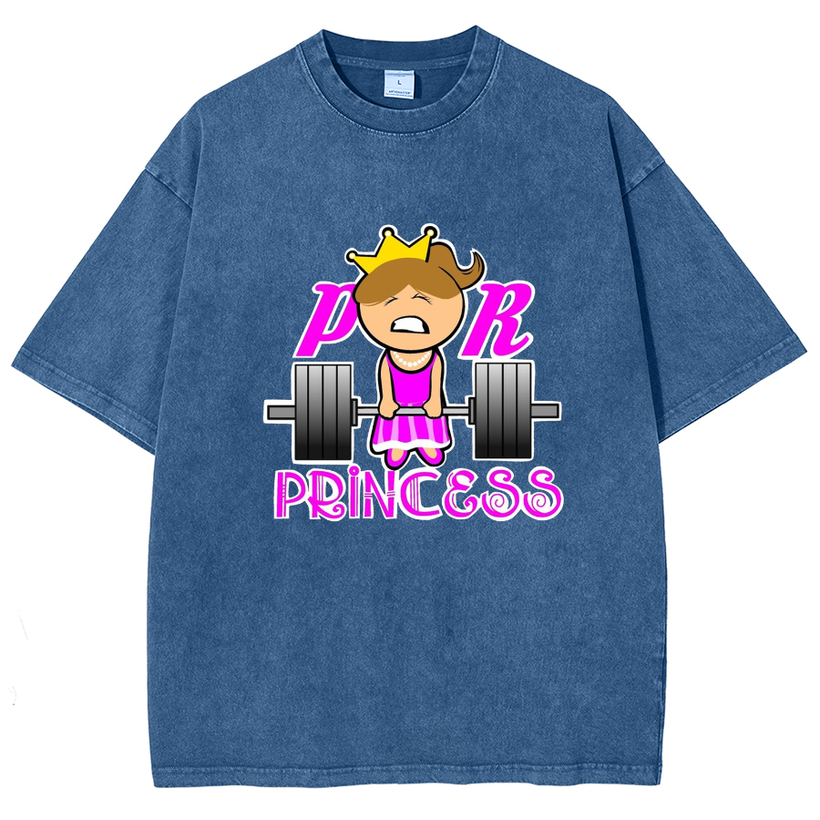 PR Princess Unisex Fit Washed T-Shirt