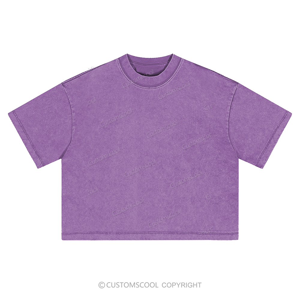 Washed Cropped T-Shirt