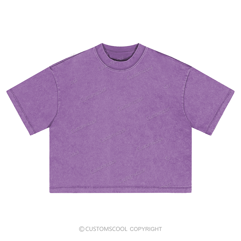 Washed Cropped T-Shirt
