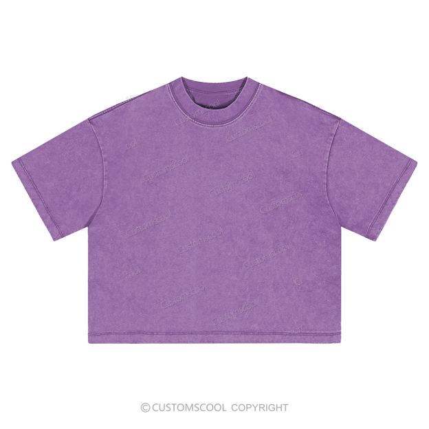 Washed Cropped T-Shirt