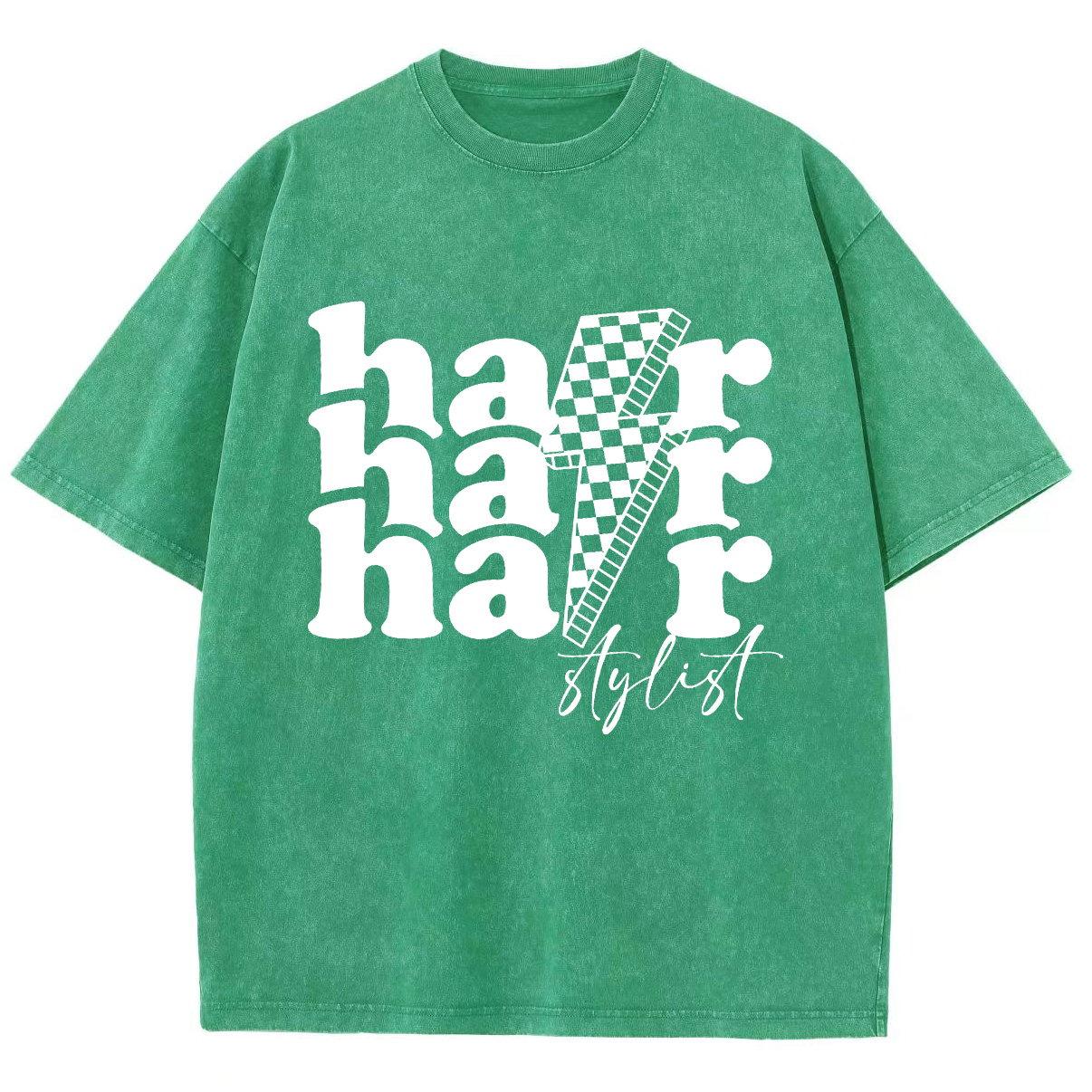 Hair Stylist Unisex Fit Washed T-Shirt