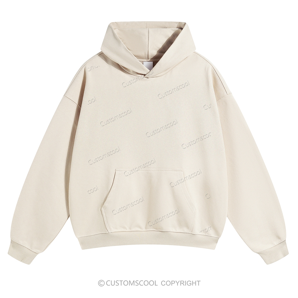 Plain Solid Color Hoodie Customscool