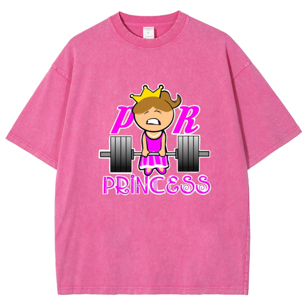 PR Princess Unisex Fit Washed T-Shirt