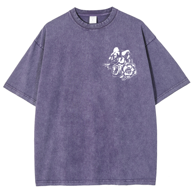 Muscle Mommy Unisex Fit Washed Oversized T-Shirt