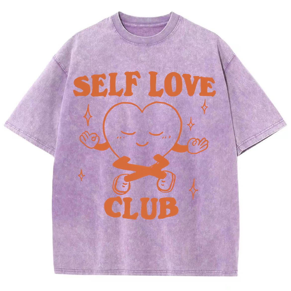 Aesthetic Self Love Unisex Fit Washed Oversized T-Shirt