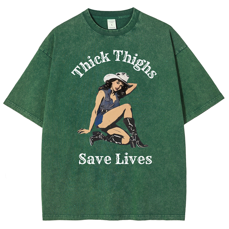 Unisex Fit Washed Oversized T-Shirt