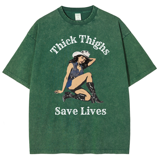 Unisex Fit Washed Oversized T-Shirt