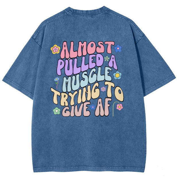 Vintage Snowflake Washed T-Shirt