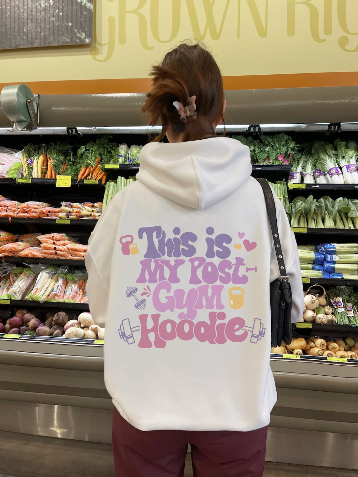 This Is My Post Gym Hoodie Solid Color Hoodie