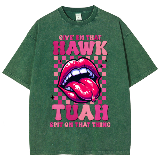 Unisex Fit Washed Oversized T-Shirt