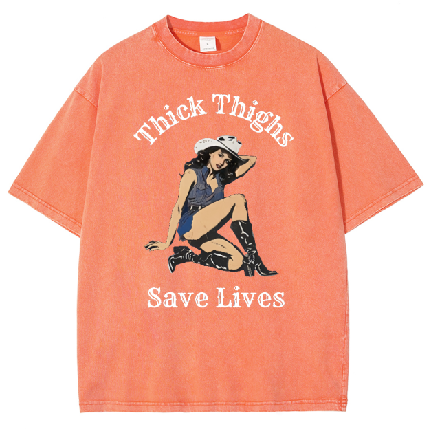 Unisex Fit Washed Oversized T-Shirt