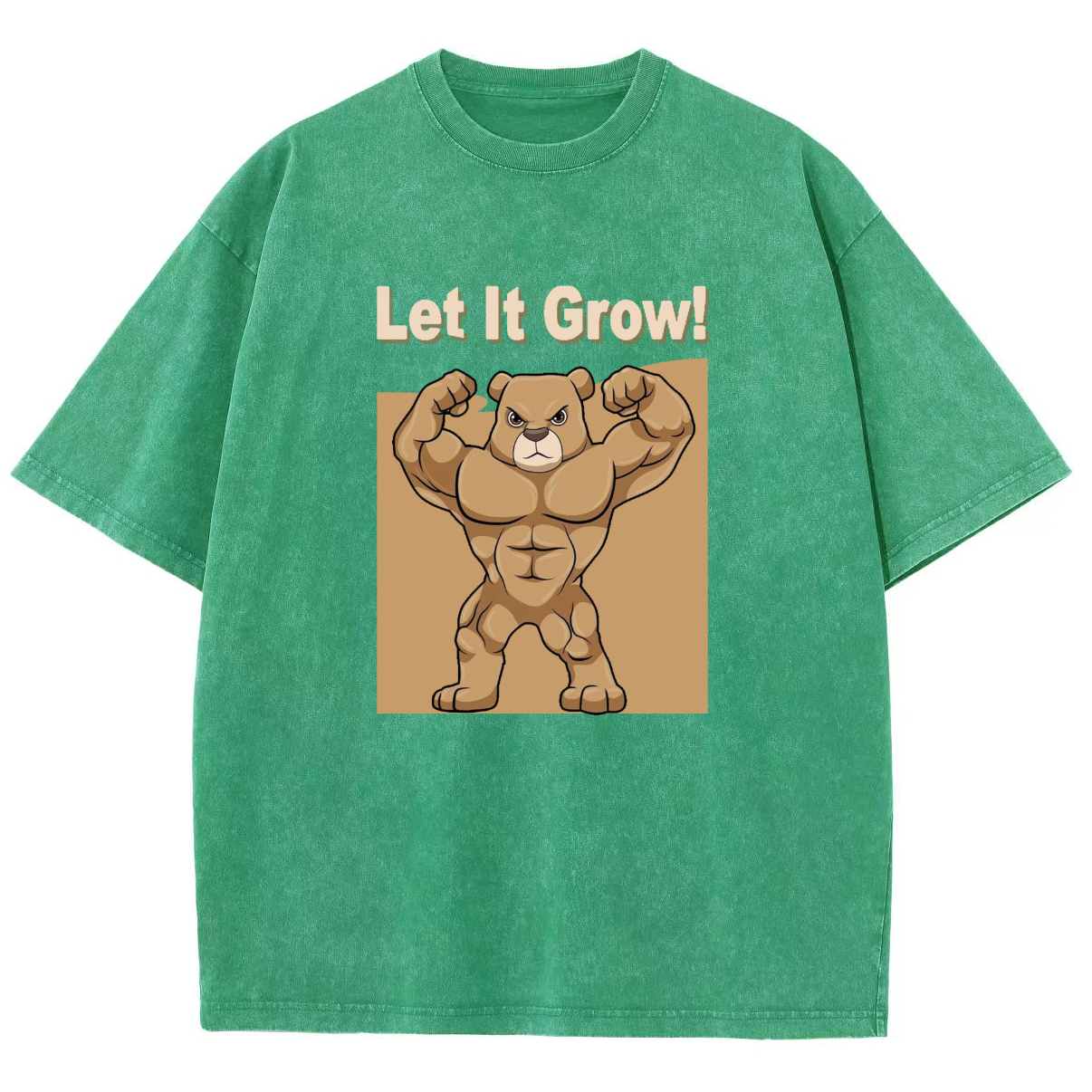 Let It Grow! Unisex Fit Washed T-Shirt