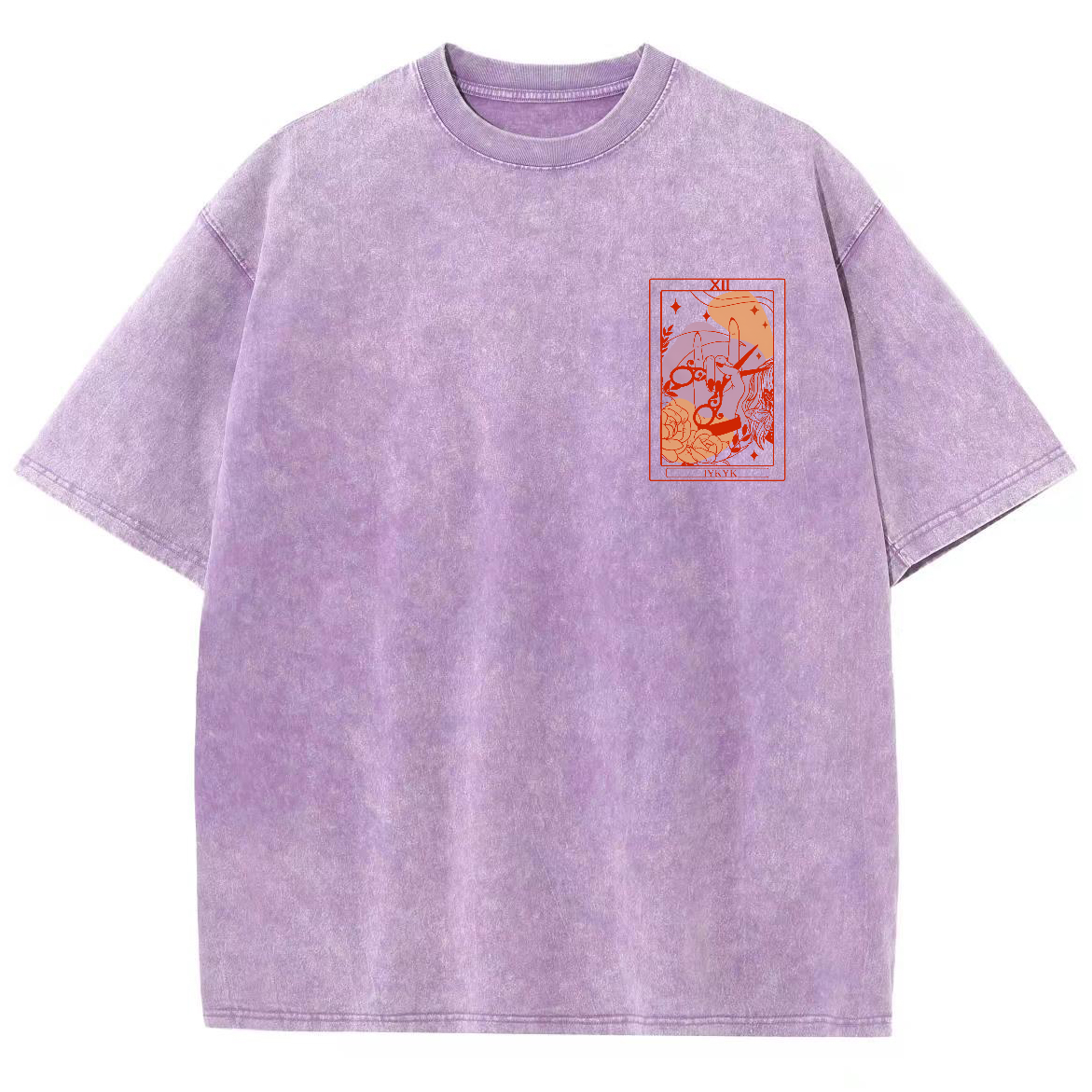 IYKYK Lesbian Sapphic Unisex Fit Washed T-Shirt