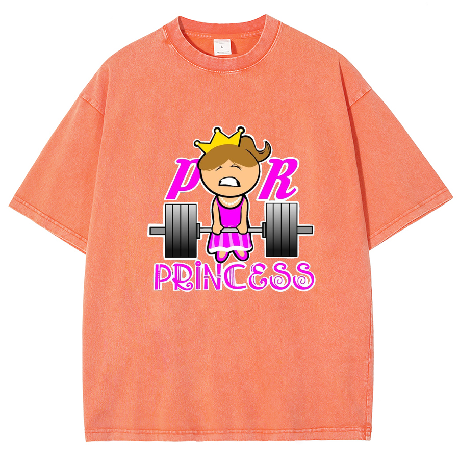 PR Princess Unisex Fit Washed T-Shirt