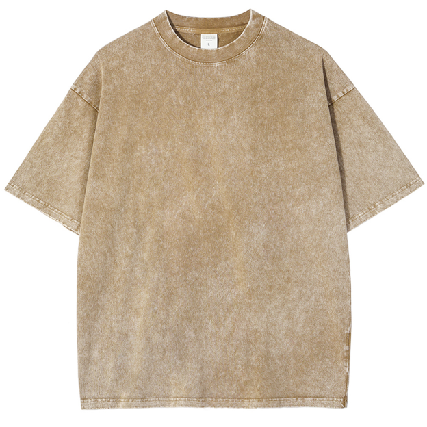 Unisex Fit Washed Oversized T-Shirt