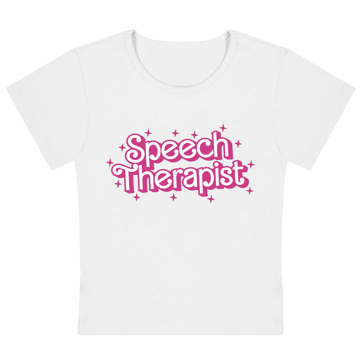 Speech Therapist Baby Tee