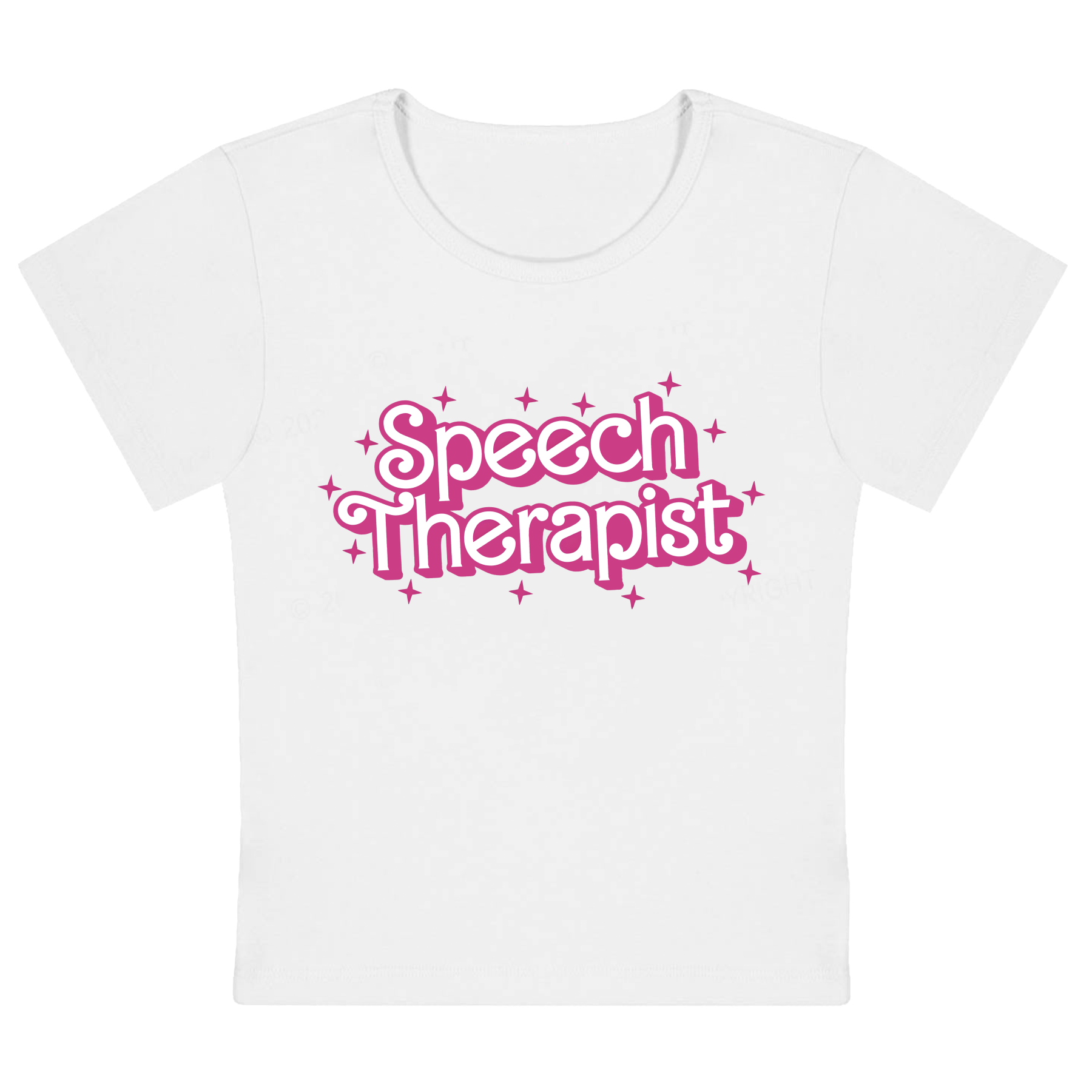 Speech Therapist Baby Tee