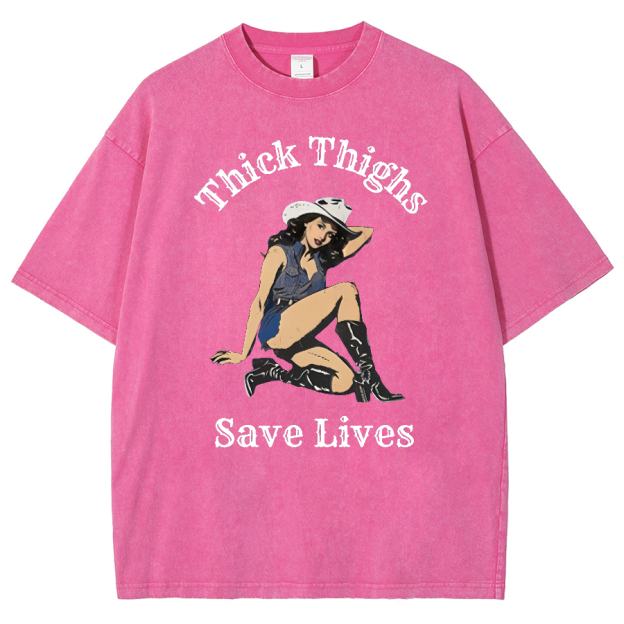 Unisex Fit Washed Oversized T-Shirt