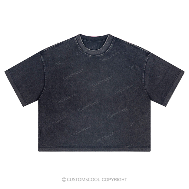 Washed Cropped T-Shirt