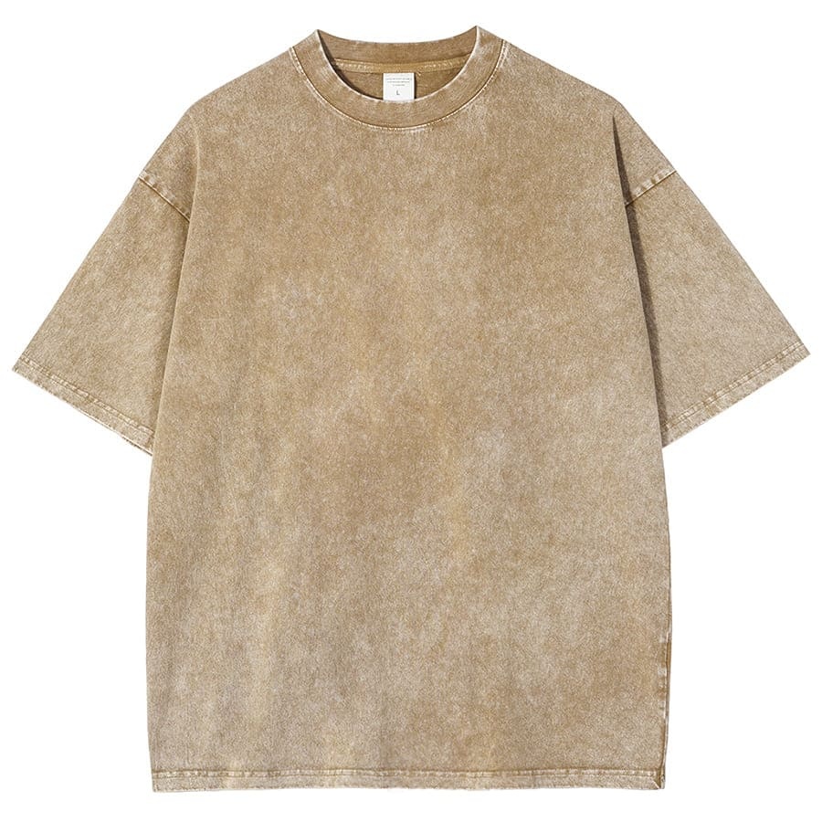 ADDCUSTOM Snowflake Vintage Cotton T-Shirt