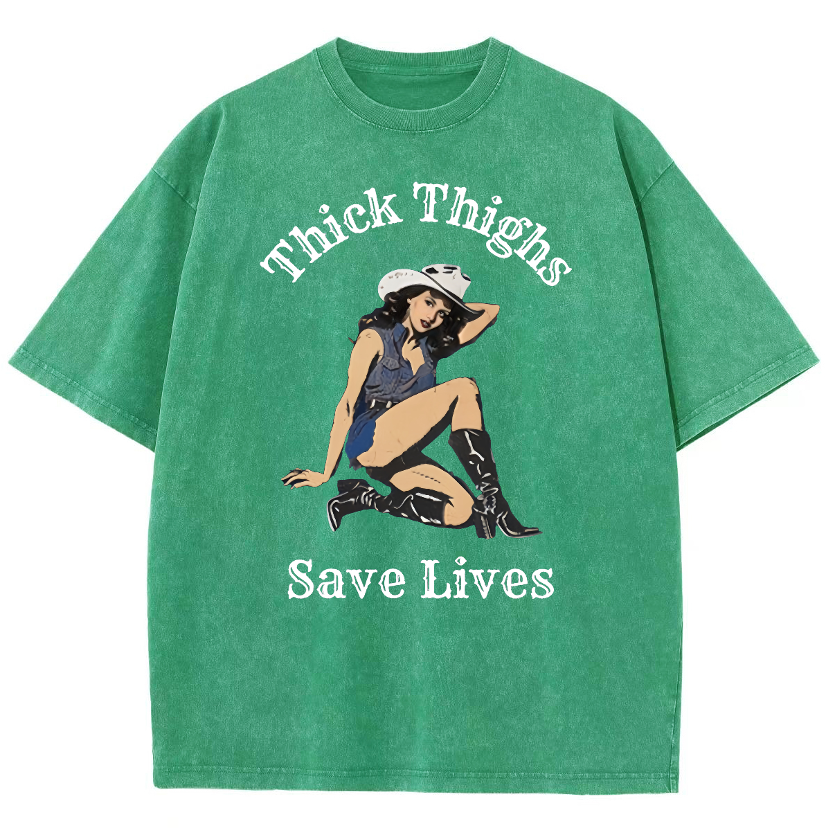 Unisex Fit Washed Oversized T-Shirt