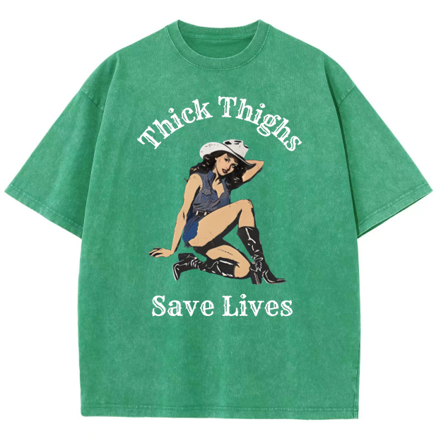 Unisex Fit Washed Oversized T-Shirt