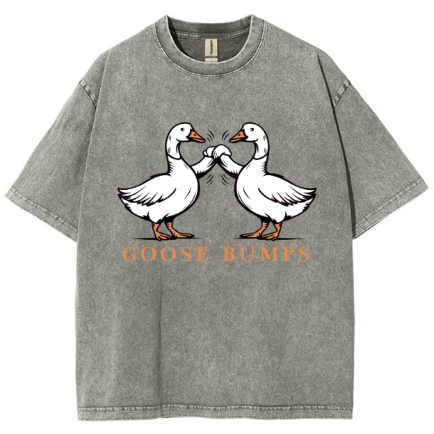 Goose Bumps Vintage Snowflake Washed T-Shirt