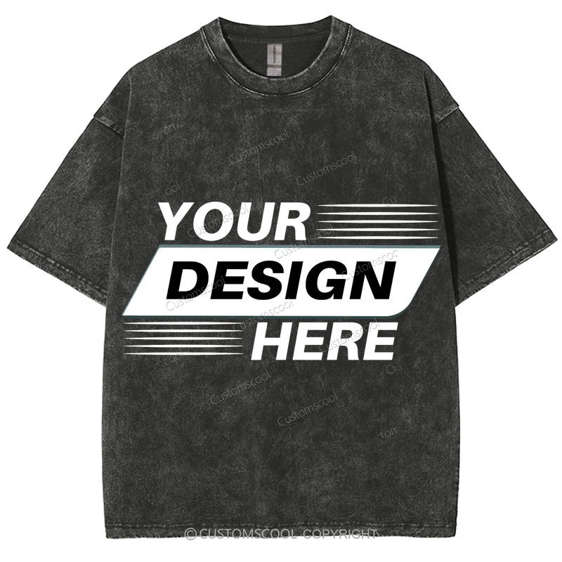 ADDCUSTOM Snowflake Vintage Cotton T-Shirt Customscool