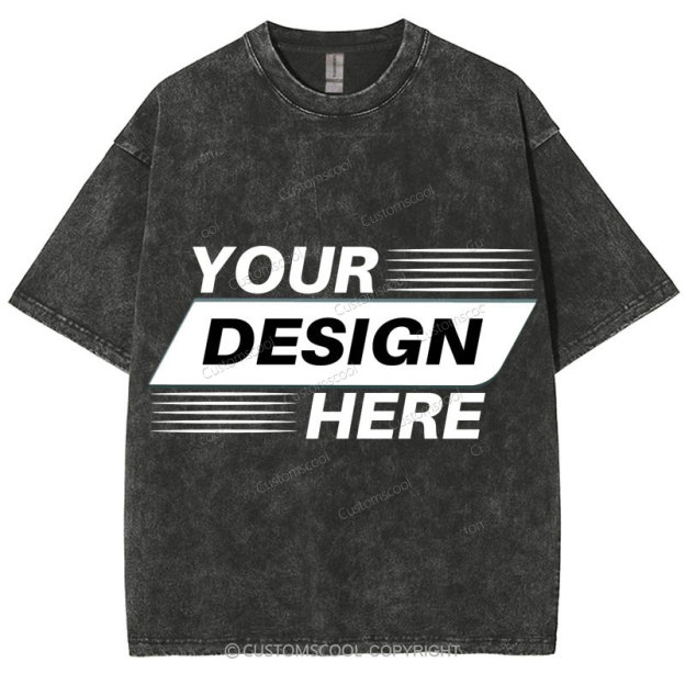 ADDCUSTOM Snowflake Vintage Cotton T-Shirt Customscool