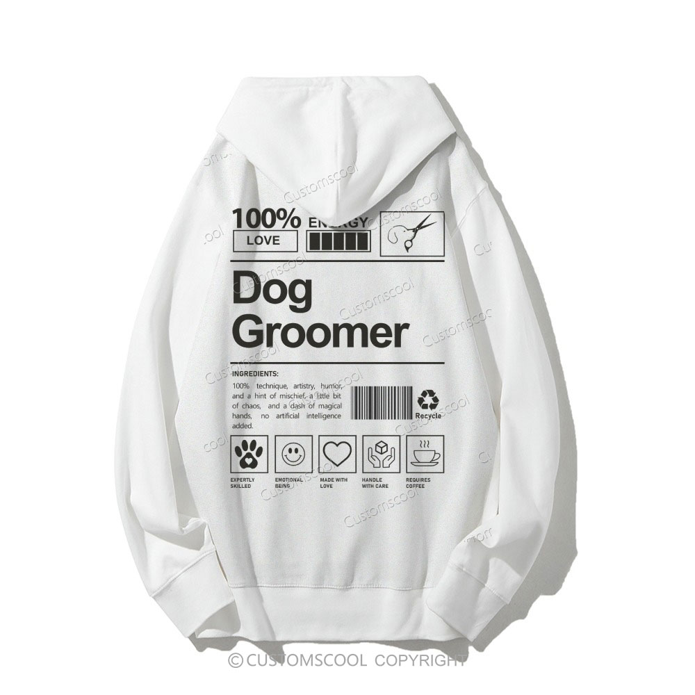 Dog Groomer Casual Hoodie Customscool
