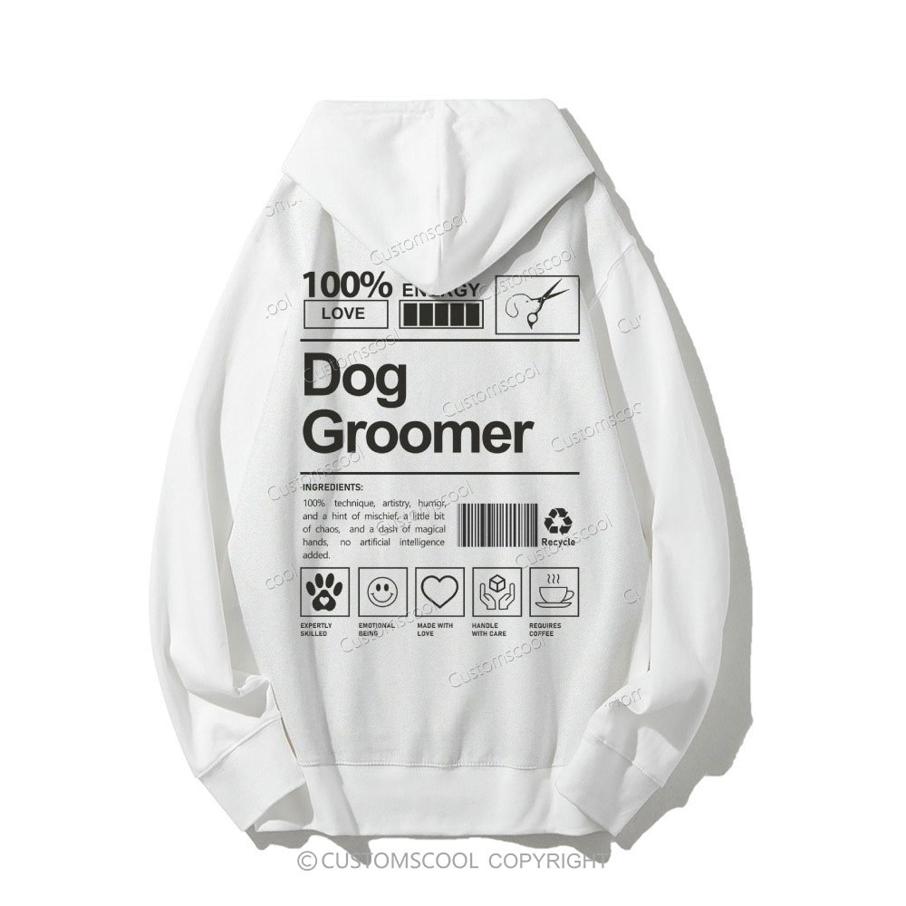 Dog Groomer Casual Hoodie Customscool