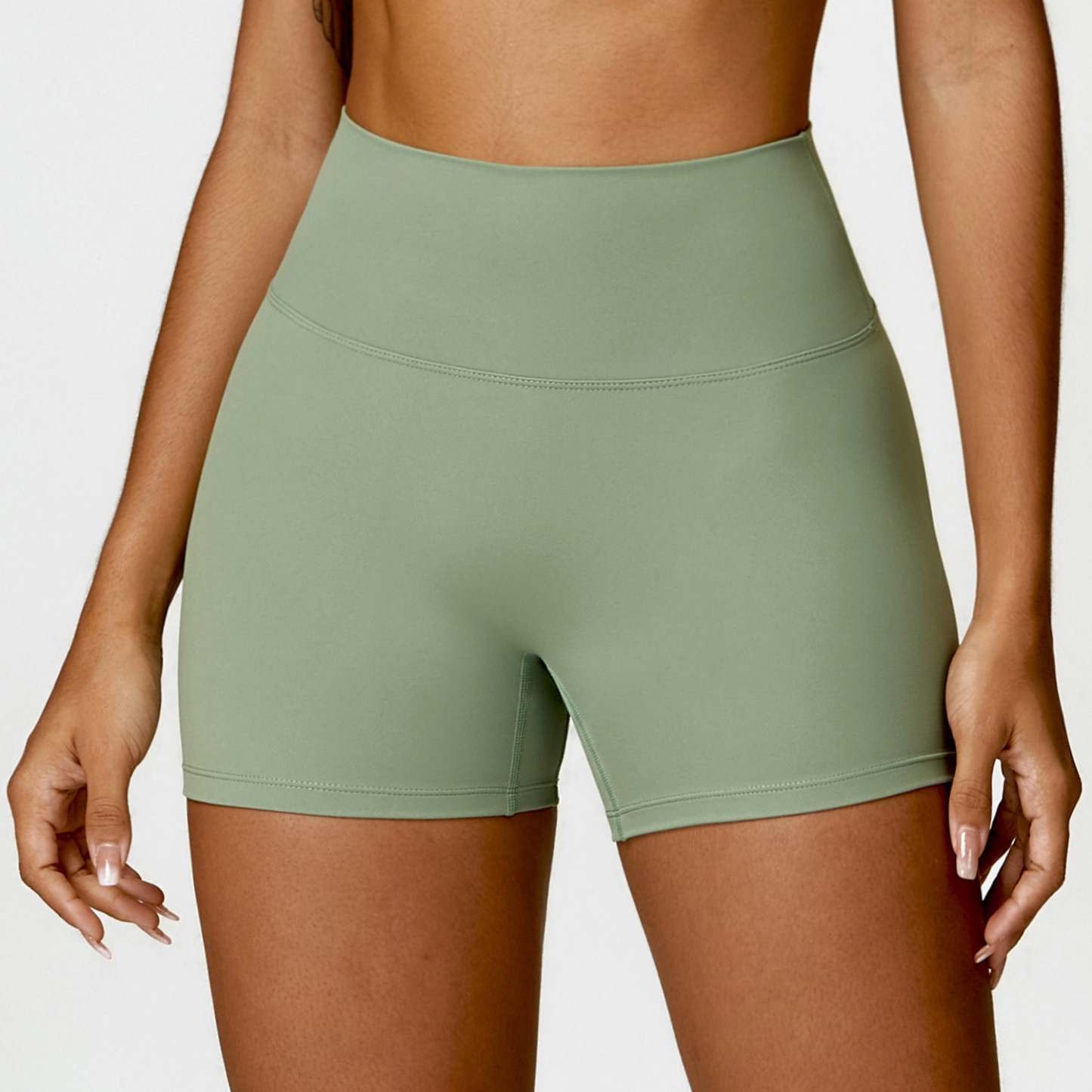 High-waisted Tummy-controlling Butt-lifting Legging Shorts Customscool