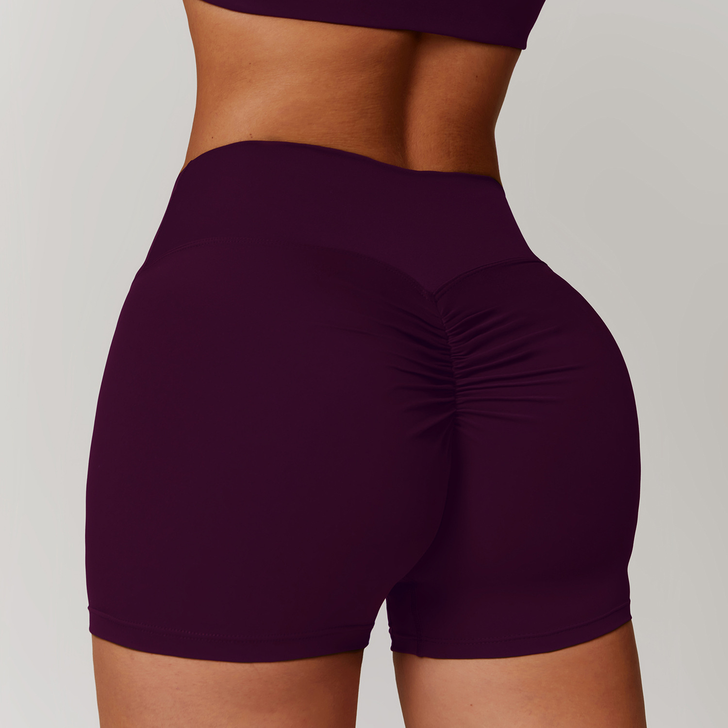 High-waisted Tummy-controlling Butt-lifting Legging Shorts Customscool