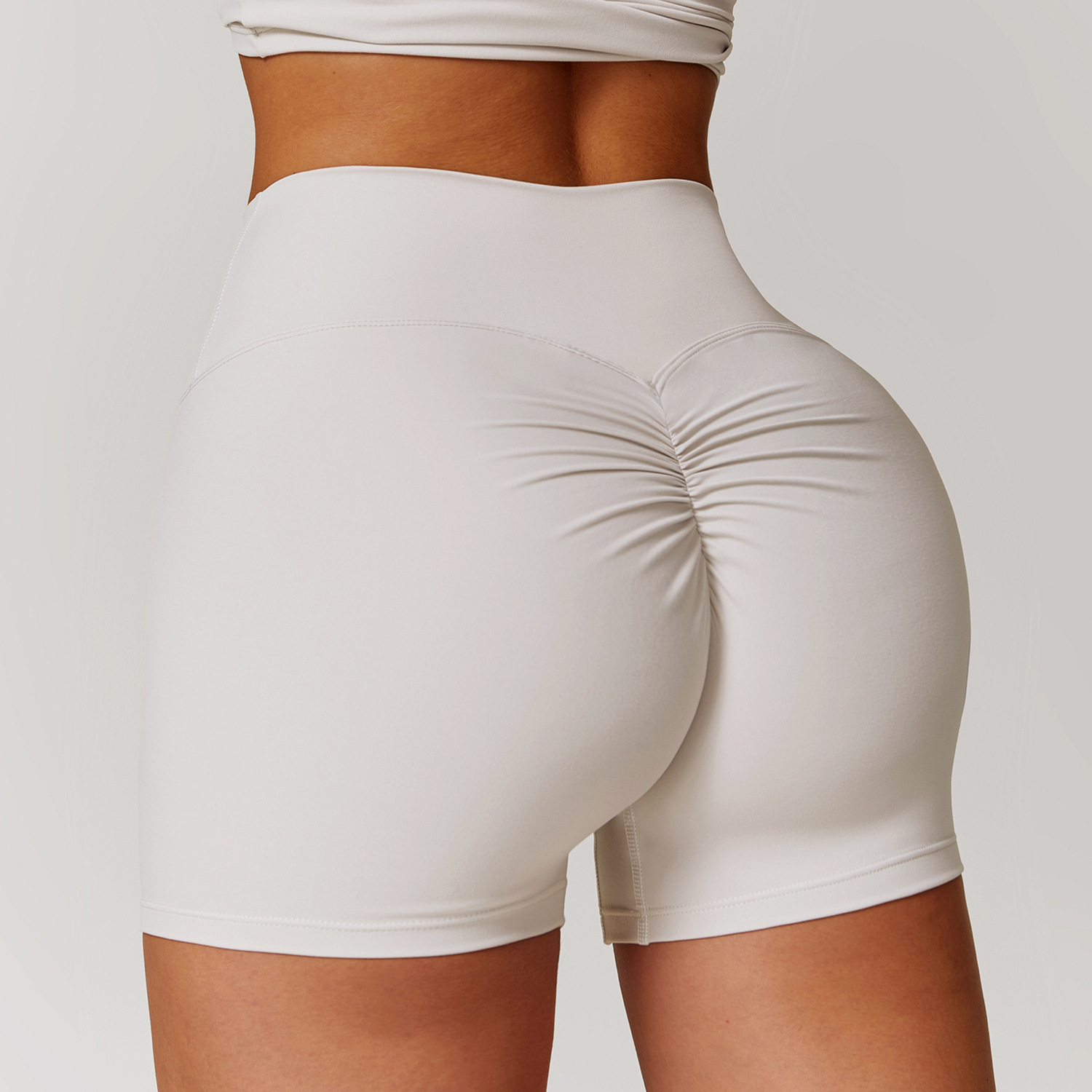 High-waisted Tummy-controlling Butt-lifting Legging Shorts Customscool