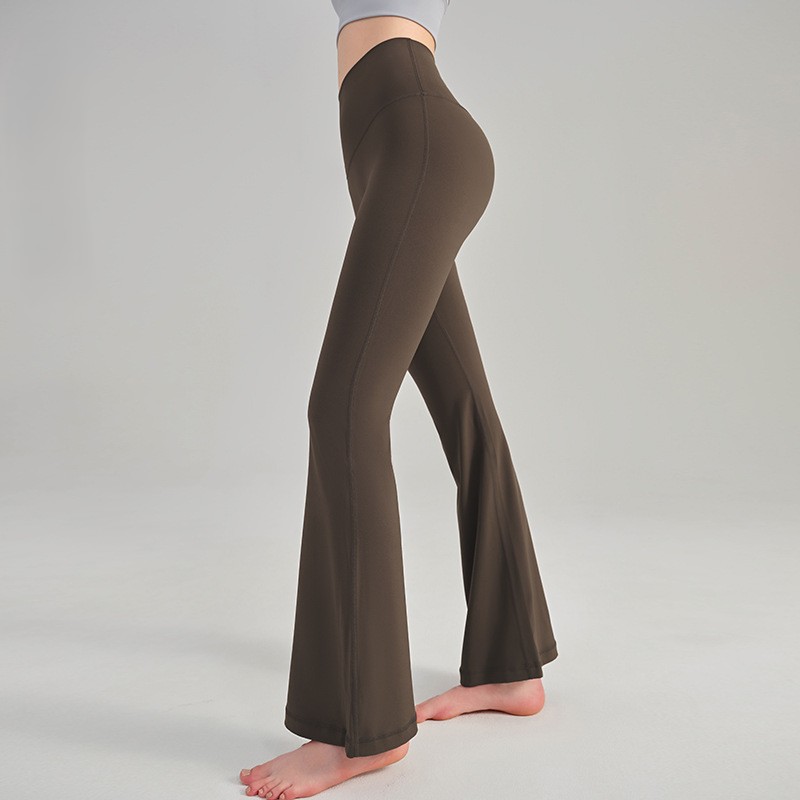 High Waisted Flared Legging Customscool