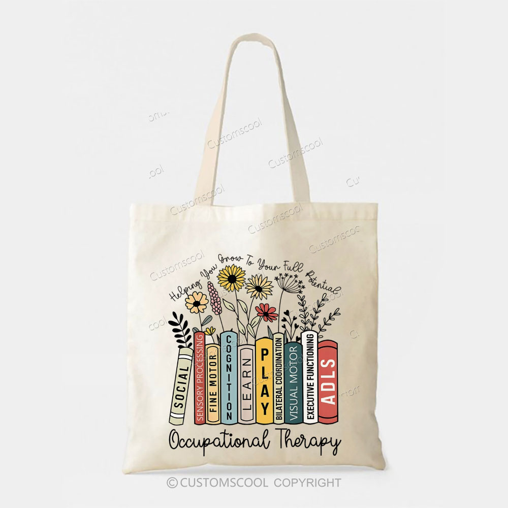 Occupational Therapist Tote Bag Customscool