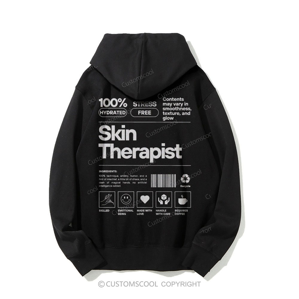 Skin Therapist Crew Neck Hoodie