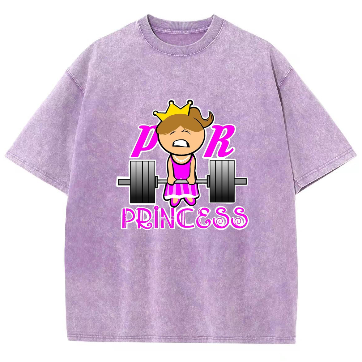 PR Princess Unisex Fit Washed T-Shirt