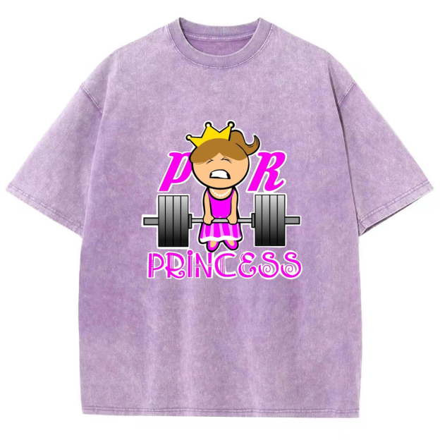 PR Princess Unisex Fit Washed T-Shirt