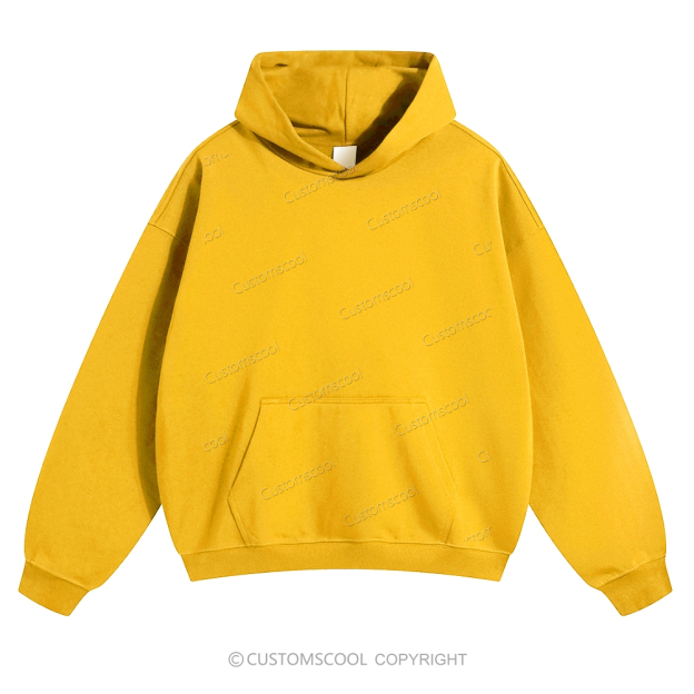 Plain Solid Color Hoodie Customscool