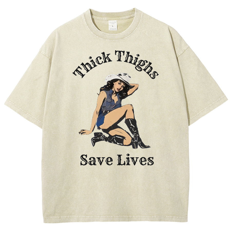 Unisex Fit Washed Oversized T-Shirt