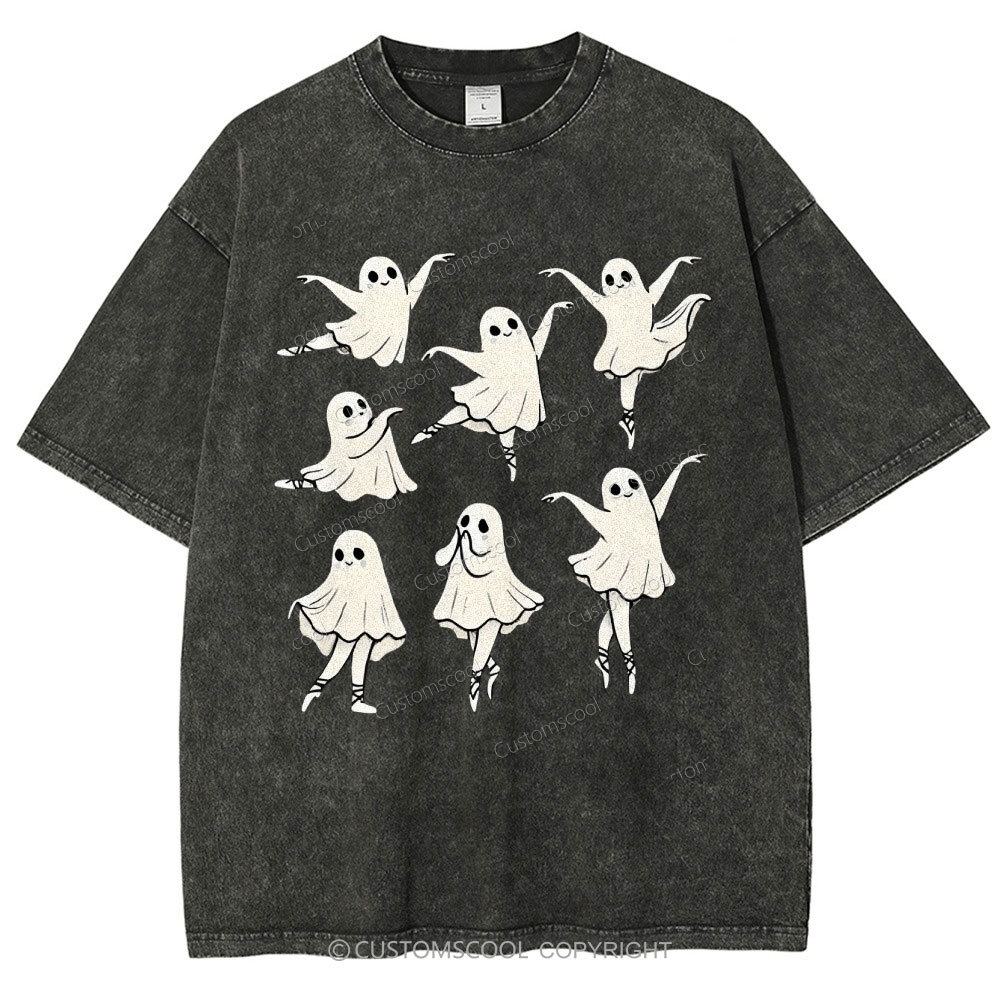 dance Unisex Fit Washed T-Shirt Customscool