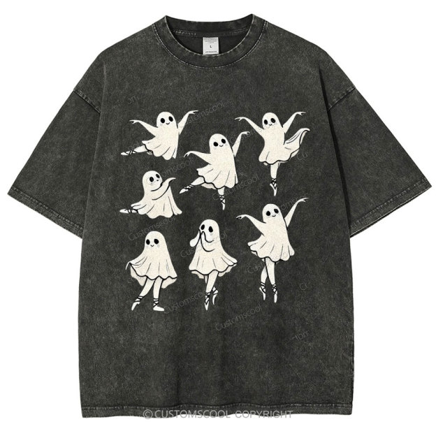 dance Unisex Fit Washed T-Shirt Customscool