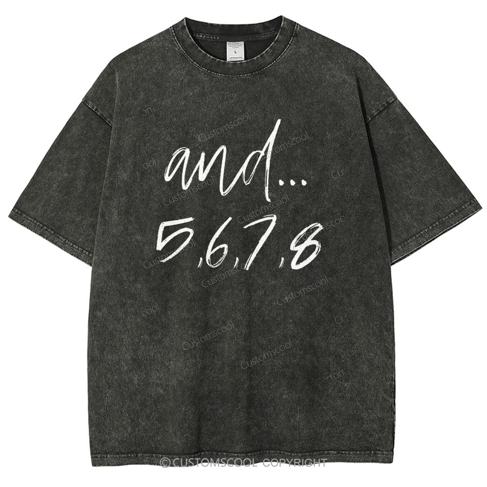 dance Unisex Fit Washed T-Shirt