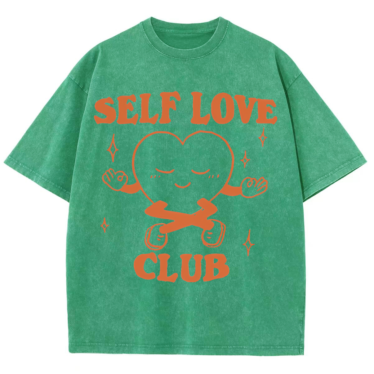Aesthetic Self Love Unisex Fit Washed Oversized T-Shirt