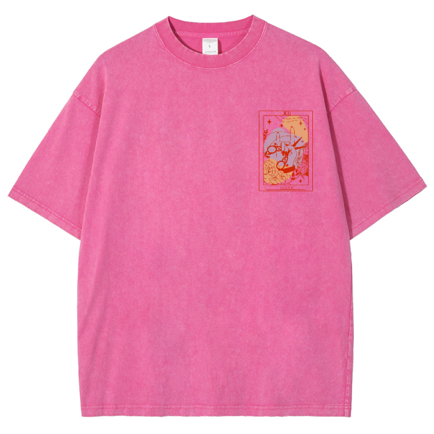 IYKYK Lesbian Sapphic Unisex Fit Washed T-Shirt