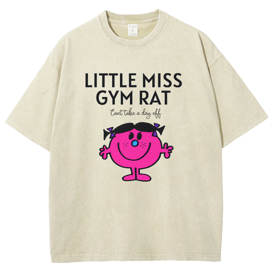 Gym Rat Unisex Vintage Washed Short Sleeve T-Shirt