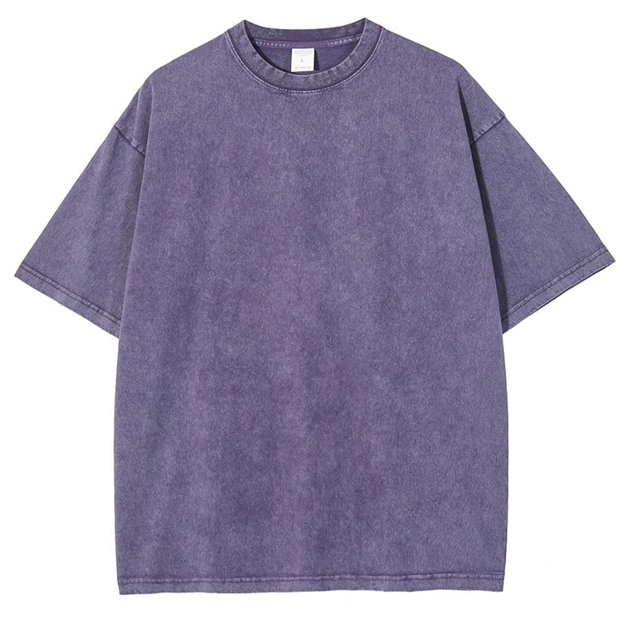 ADDCUSTOM Snowflake Vintage Cotton T-Shirt