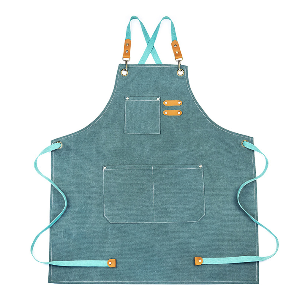 Cotton Multi-Pocket Apron